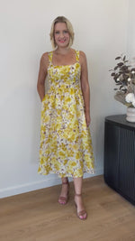 Stephie Dress ~ Yellow