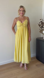 Sunset Dress ~ Lemon
