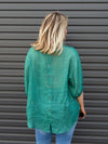 Maeve Shirt ~ Emerald