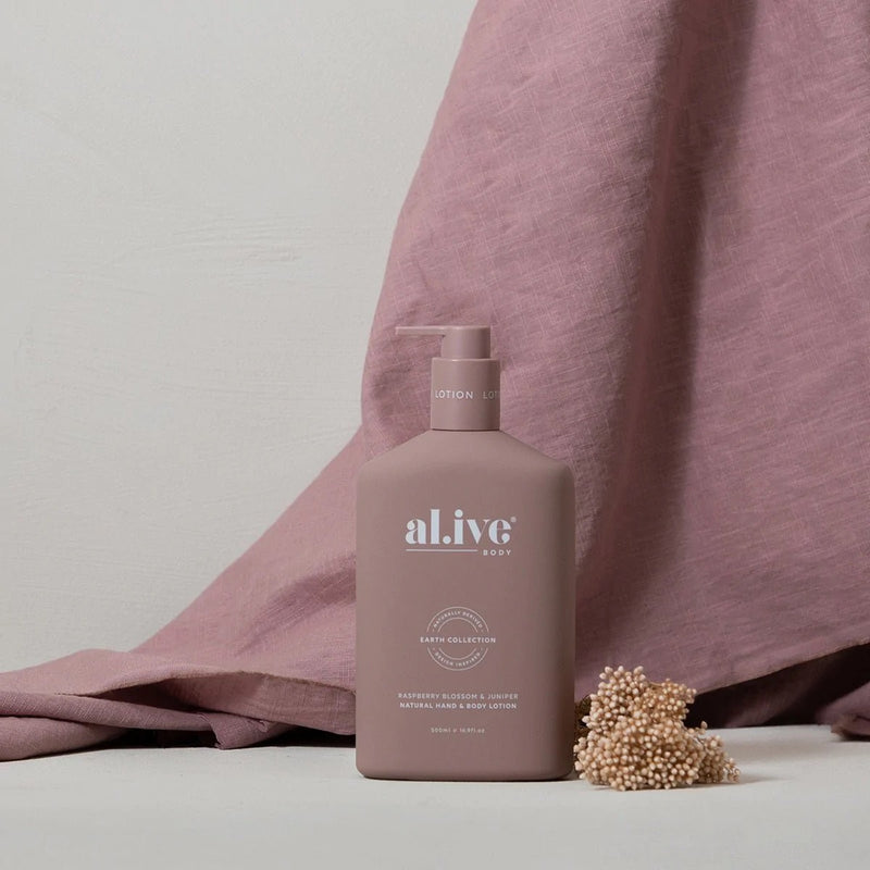 al.ive Body Raspberry Blossom & Juniper Hand & Body Lotion