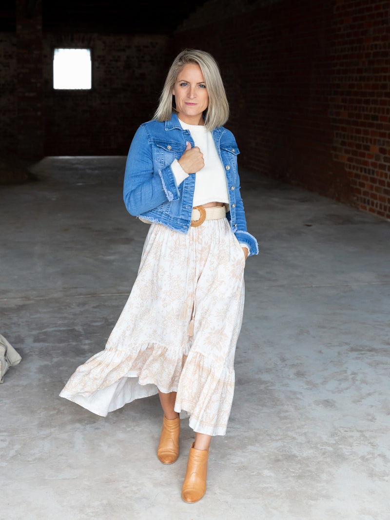 Steffi Denim Jacket ~ Blue